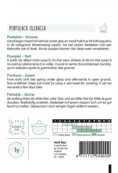 Hovedbilde Micro Greens. Portulakk (Oleracea-Purslane Green) ...