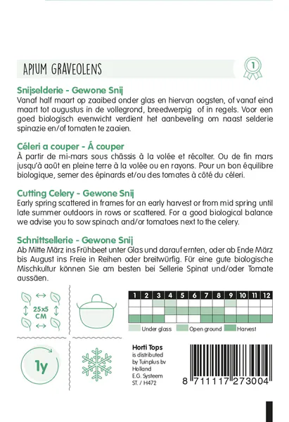 Hovedbilde Selleriblad -Frø-